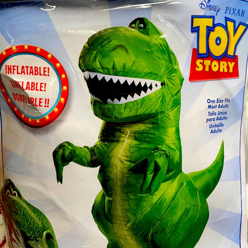 Toy Story Inflatable Rex Costume
